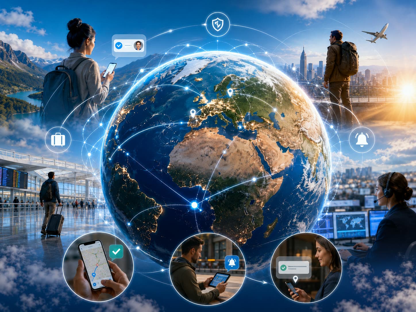 VOYANTI connects travelers, AI risk intelligence, and a global response team around one platform